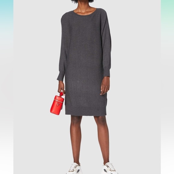 Noisy may Dresses & Skirts - NOISY MAY Boatneck Knit Dress in BLACK | Size M